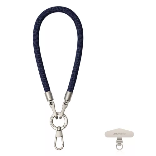 Sötétkék pánt iPhone-hoz – 25 cm