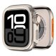Apple Watch TitanShield Ultra fém védőkeret 46mm – natúr titán