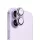 Armor kameralencse és kamerasziget védő iPhone 17 (6.3") – alumínium + üveg (levendula)