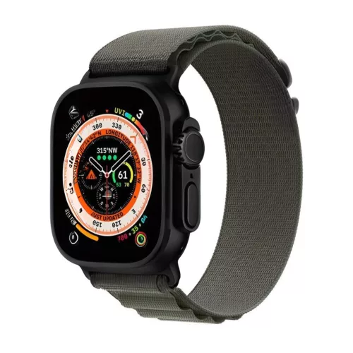 Apple Watch zöld alpesi szíj fekete csattal