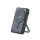 W27 10000mAh MagSafe kompatibilis PowerBank iPhone és Apple Watch készülékekhez, fekete