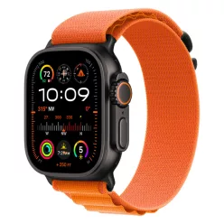 Apple Watch narancssárga alpesi szíj fekete csattal