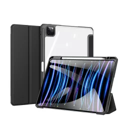  Toby Series fekete tok iPad Pro 11" (2018/2020/2021/2022) készülékhez – Apple Pencil tartóval, Auto Sleep/Wake funkcióval