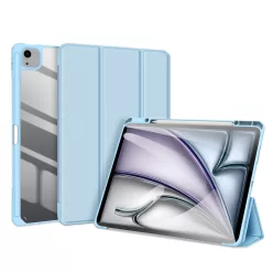   Toby Series kék tok iPad Air 13" (2024/2025/2026) / iPad Pro 12,9" (2020/2021/2022) készülékhez – Apple Pencil tartóval, Auto Sleep/Wake funkcióval