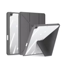   Magi Series szürke tok iPad 7/8/9 10,2" készülékhez – Apple Pencil tartóval, Auto Sleep/Wake funkcióval