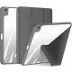 Magi Series szürke tok iPad Air 4/5 10,9" készülékhez – Apple Pencil tartóval, Auto Sleep/Wake funkcióval