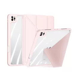   Magi Series rózsaszín tok iPad Pro 12,9" (2020/2021/2022) készülékhez – Apple Pencil tartóval, Auto Sleep/Wake funkcióval