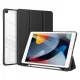 Toby Series fekete tok iPad 7/8/9 (10,2") készülékhez – Apple Pencil tartóval, Auto Sleep/Wake funkcióval