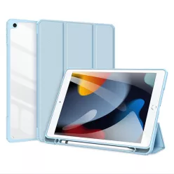   Toby Series kék tok iPad 7/8/9 (10,2") készülékhez – Apple Pencil tartóval, Auto Sleep/Wake funkcióval