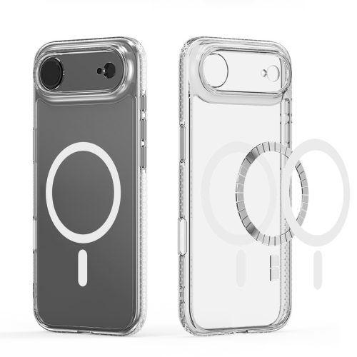 Átlátszó iPhone 17 Air MagSafe védőtok kamera sziget védelemmel
