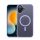 Frosted lila iPhone 17 MagSafe tok