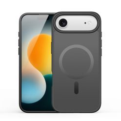 Frosted fekete iPhone 17 Air MagSafe tok