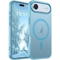 Frosted világos kék iPhone 17 Air MagSafe tok