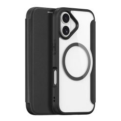 Fekete iPhone 17 Folio MagSafe védőtok