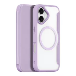 Lila iPhone 17 Folio MagSafe védőtok