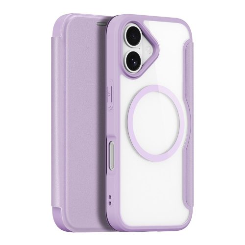 Lila iPhone 17 Folio MagSafe védőtok