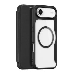 Fekete iPhone 17 Air Folio MagSafe védőtok