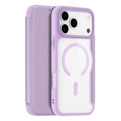 Lila iPhone 17 Pro Max Folio MagSafe védőtok