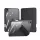 Magi Series fekete tok iPad mini 6/7 8,3" készülékhez – Apple Pencil tartóval, Auto Sleep/Wake funkcióval
