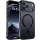 Frosted fekete iPhone 17 Pro Max / iPhone 18 Pro Max MagSafe tok