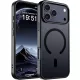 Frosted fekete iPhone 17 Pro Max / iPhone 18 Pro Max MagSafe tok