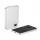 F20 mágneses PowerBank 10 000 mAh – iPhone, Apple Watch és AirPods készülékekhez, ezüst