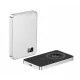 F20 mágneses PowerBank 10 000 mAh – iPhone, Apple Watch és AirPods készülékekhez, ezüst