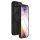 Frosted fekete iPhone 16e MagSafe tok