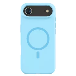 Kék MagSafe kompatibilis iPhone Air szilikon tok