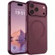 Frosted burgundi iPhone 17 Pro / iPhone 18 Pro MagSafe tok