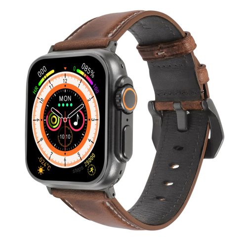 Barna Horween Apple Watch bőrszíj 42/44/45/46/49MM