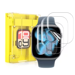   MagicBox Hydrogel fólia Apple Watch készülékre felhelyező applikátorral (3db fólia / csomag) - 44MM / 45 MM