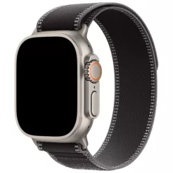   Apple Watch fekete-hamuszürke terep szíj titánszürke csatlakozóval