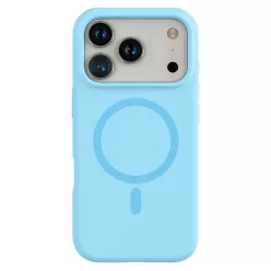   Kék MagSafe kompatibilis iPhone 17 Pro Max / iPhone 18 Pro Max szilikon tok