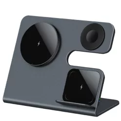   OJD-119 3 az 1-ben MagSafe kompatibilis vezeték nélküli töltőállomás