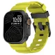 SteelActive Sport zöld Apple Watch szilikon szíj fekete csattal