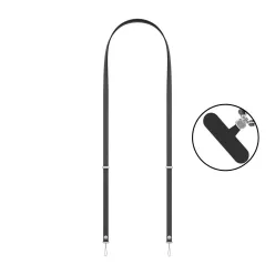   Crossbody telefontartó pánt – állítható, mágneses, univerzális (fekete)