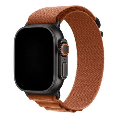 Apple Watch terrakotta alpesi szíj fekete csattal