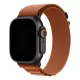 Apple Watch terrakotta alpesi szíj fekete csattal