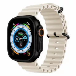 Apple Watch csillagfény óceán szíj fekete csattal