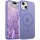 Frosted lila iPhone 15 MagSafe tok