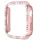 Apple Watch matt rosepink köves védőkeret (40 mm)