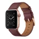 Apple Watch bordó bőrszíj