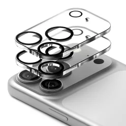 2db Átlátszó iPhone 17 Pro kameravédő üvegfólia