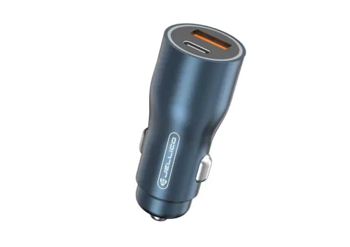 HX12 2 portos autós gyorstöltő (USB-C + USB-A)