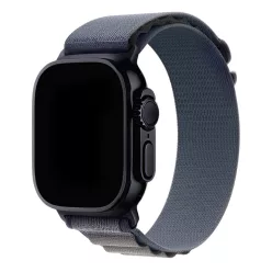 Apple Watch kék-zöld alpesi szíj fekete csattal