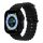 Apple Watch fekete óceán szíj fekete csattal
