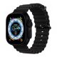 Apple Watch fekete óceán szíj fekete csattal