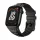 Apple Watch fekete explorer szíj fekete csatlakozóval 42/44/45/49 mm (Series 1-9, SE, Ultra) és 46 mm (Series 10/11/12)
