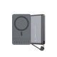 MP36 10000mAh MagSafe kompatibilis PowerBank, fekete